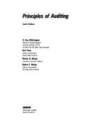 Cover of Principles of Auditing