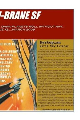 Cover of M-Brane SF: The Dark Planets Roll Without Aim Issue #2