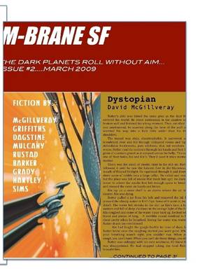 Book cover for M-Brane SF: The Dark Planets Roll Without Aim Issue #2