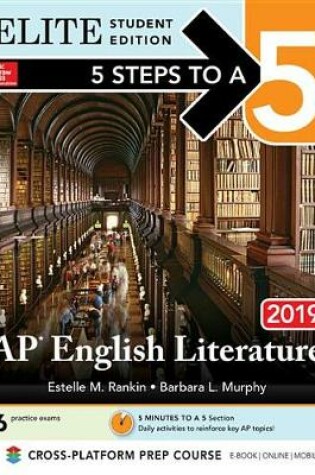 Cover of 5 Steps to a 5: AP English Literature 2019 Elite Student Edition