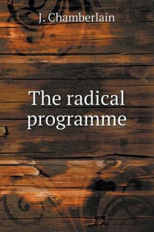 Cover of The radical programme