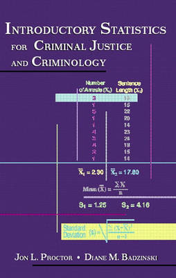 Book cover for Introductory Statistics for Criminal Justice and Criminology