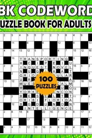 Cover of BK Codeword puzzle book for adults 3