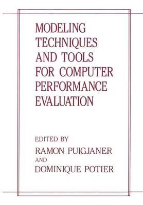 Cover of Modeling Techniques and Tools for Computer Performance Evaluation