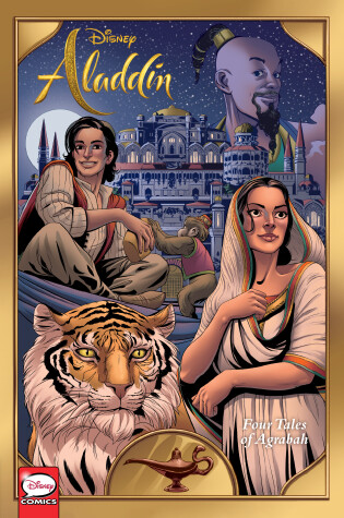 Cover of Disney Aladdin: Four Tales of Agrabah (Graphic Novel)