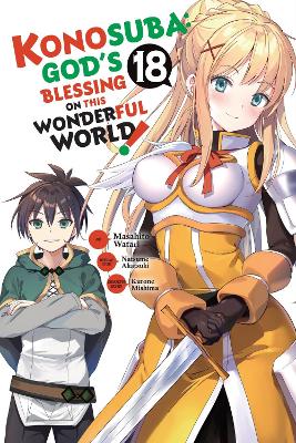 Cover of Konosuba: God's Blessing on This Wonderful World!, Vol. 18 (manga)