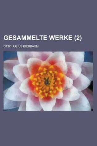 Cover of Gesammelte Werke (2)