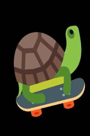 Cover of Turtle Skateboarding Notebook