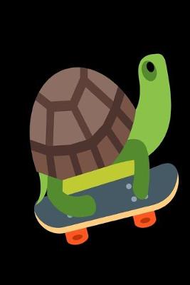 Book cover for Turtle Skateboarding Notebook