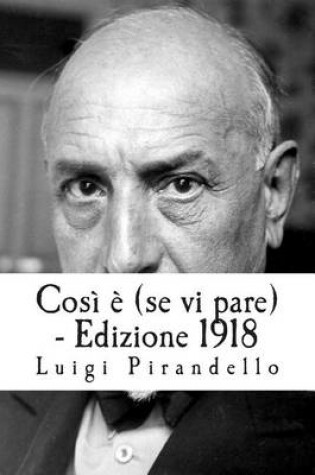 Cover of Cosi E (Se VI Pare) - Edizione 1918