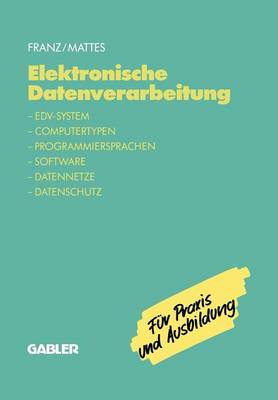 Book cover for Elektronische Datenverarbeitung