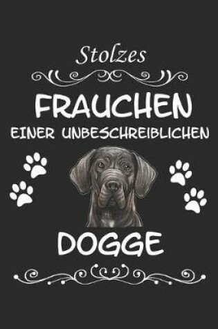 Cover of Stolzes Frauchen einer Unbeschreiblichen Dogge