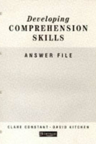 Cover of Developing Comprehension Skills Answer File