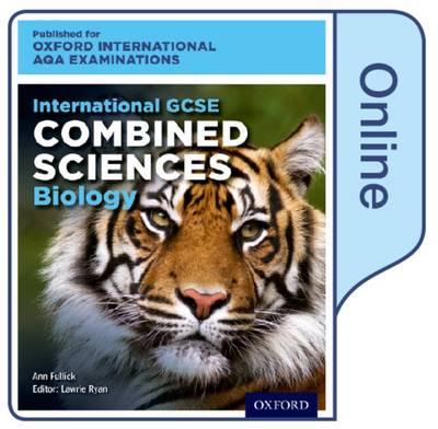 Book cover for International GCSE Combined Sciences Biology for Oxford International AQA Examinations