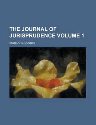 Book cover for The Journal of Jurisprudence Volume 1