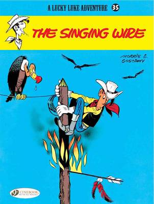 Book cover for Lucky Luke 35 - The Singing Wire