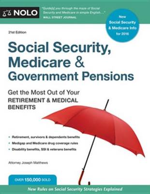 Book cover for Social Security, Medicare & Government Pensions