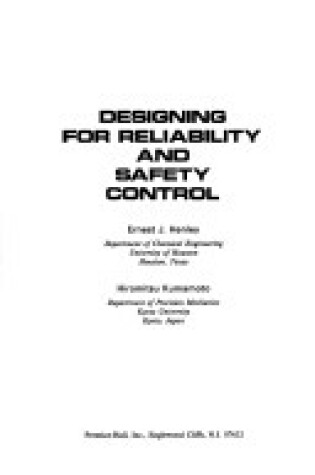 Cover of Designing for Reliability and Safety Control