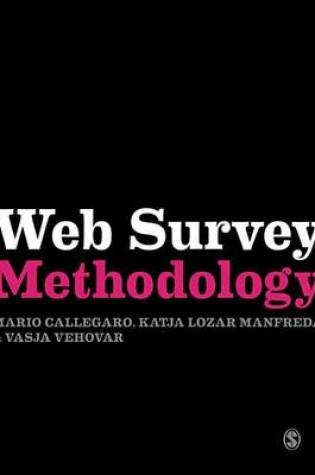 Cover of Web Survey Methodology