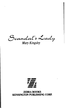 Cover of Scandal's Lady