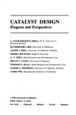 Cover of Catalyst Design