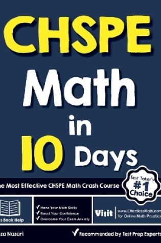 Cover of CHSPE Math in 10 Days