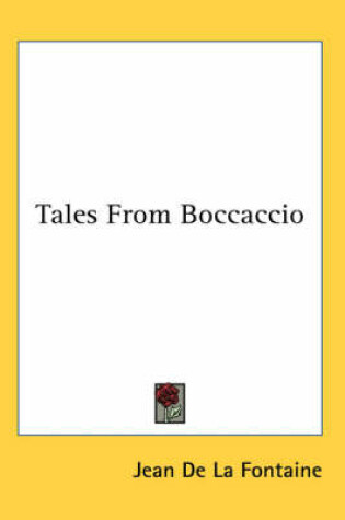 Cover of Tales From Boccaccio
