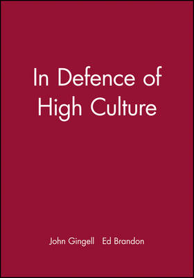 Cover of In Defence of High Culture