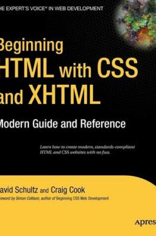 Cover of Beginning HTML with CSS and XHTML: Modern Guide and Reference
