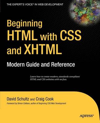 Book cover for Beginning HTML with CSS and XHTML: Modern Guide and Reference