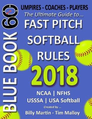 Book cover for Bluebook 60 Fastpitch Softball Rules 2018