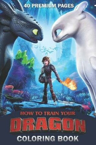 Cover of How To Train Your Dragon Coloring Book Vol1