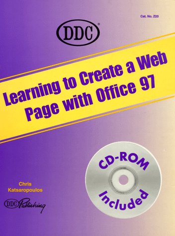 Book cover for Learning to Create a Web Page with Office 97