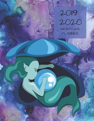 Book cover for 2019 2020 15 Months Sea Mermaid Gratitude Journal Daily Planner