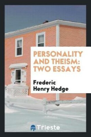Cover of Personality and Theism