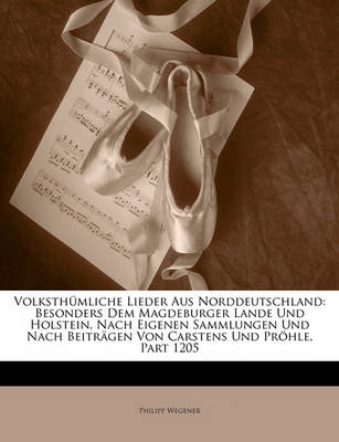 Book cover for Volksthumliche Lieder Aus Norddeutschland