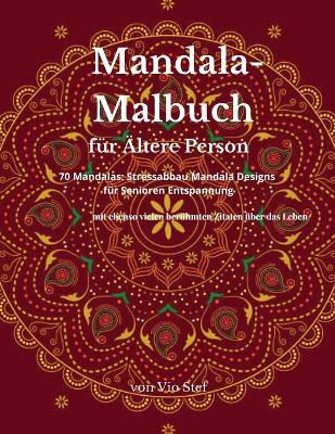 Book cover for Mandala-Malbuch fur AEltere Person