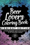 Book cover for Beer Lover's Coloring Book