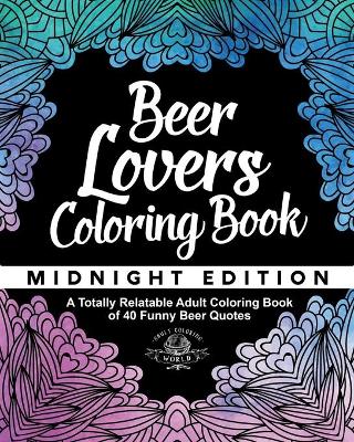 Book cover for Beer Lover's Coloring Book