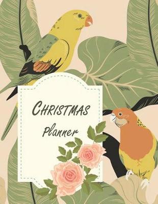 Book cover for Christmas planner
