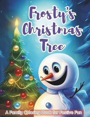 Book cover for Coloring book Frosty´s Christmas Tree