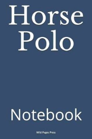 Cover of Horse Polo