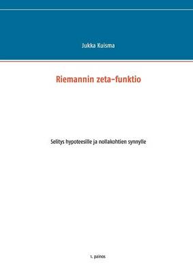 Cover of Riemannin zeta-funktio