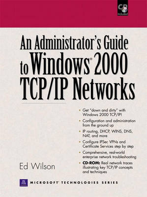 Book cover for An Administrators Guide to Windows 2000 TCP/IP Networks