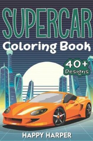 Cover of Supercar Coloring Book