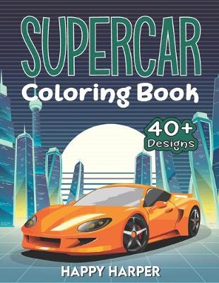 Cover of Supercar Coloring Book