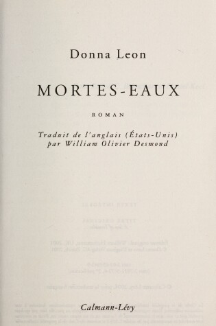 Cover of Mortes-Eaux