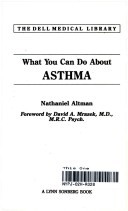 Cover of What You Can Do about Asthma