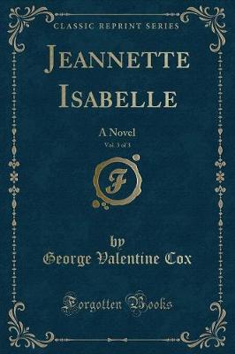 Book cover for Jeannette Isabelle, Vol. 3 of 3