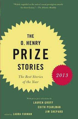 Cover of O. Henry Prize Stories 2013